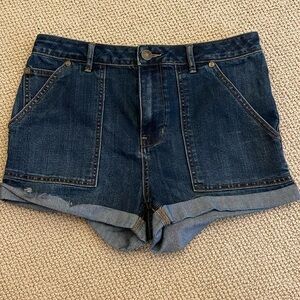 Free People - High Rise Jean Shorts - Sz 28